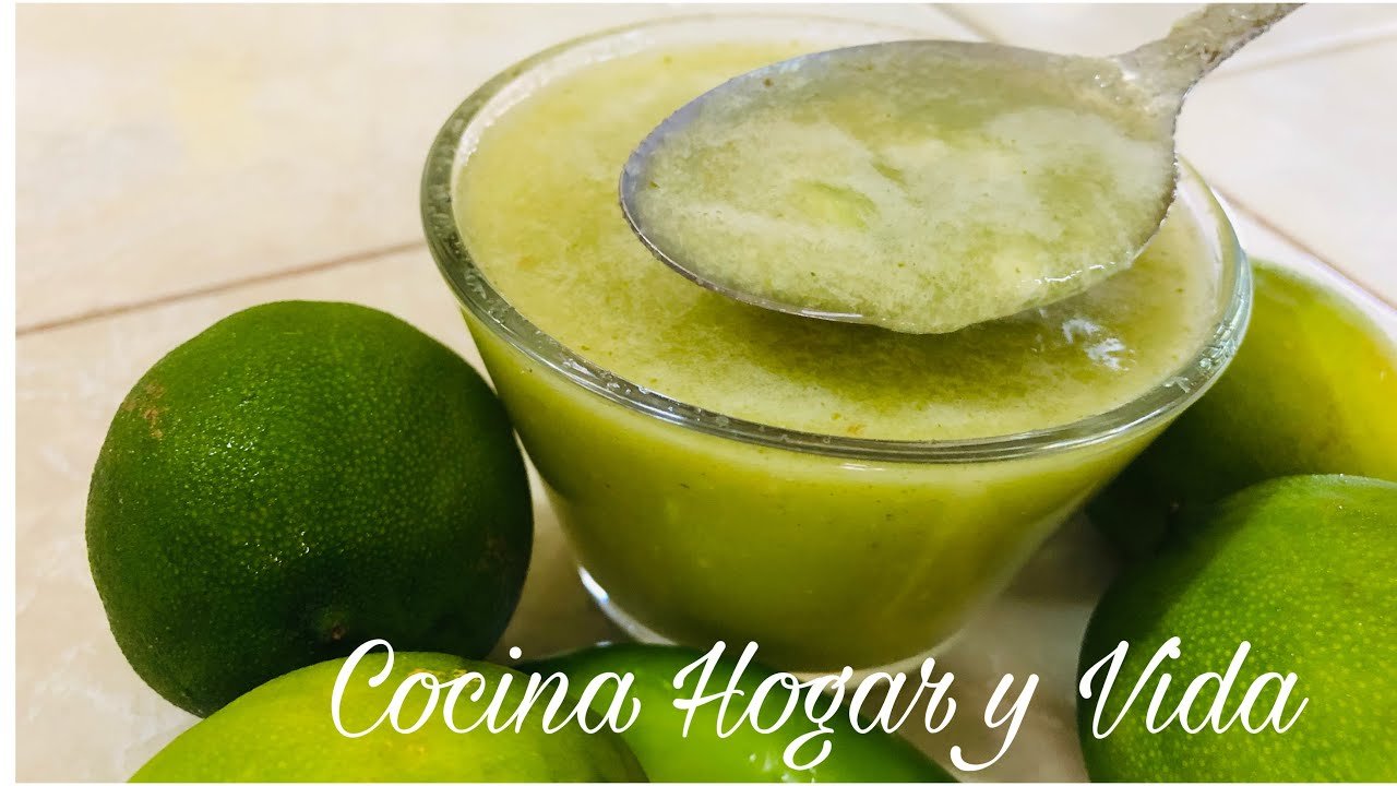 Salsa para mariscos con limón y cilantro