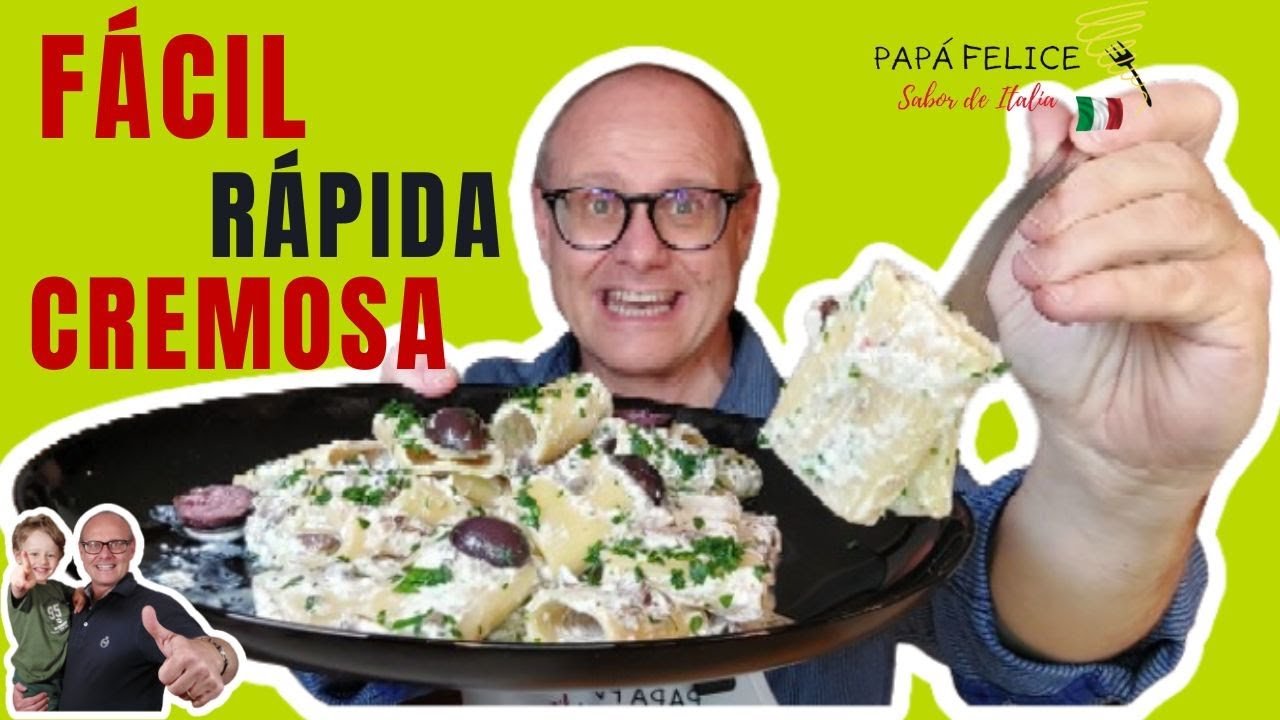 Salsa pesto cremosa con ricotta