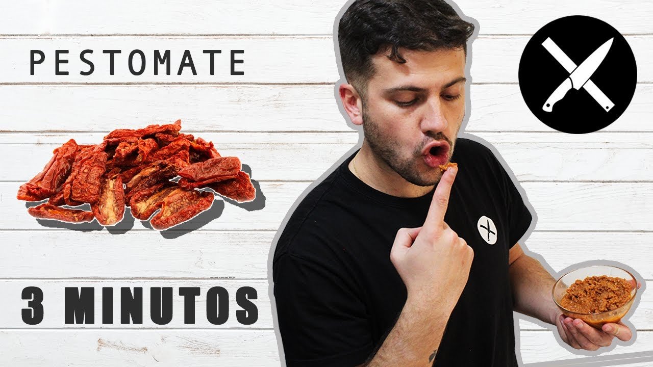 Salsa pesto rosso de tomate seco