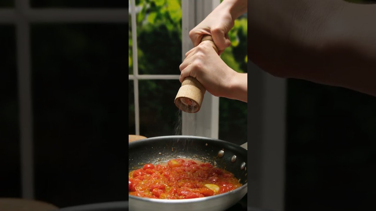 Salsa pomodoro con tomates cherry