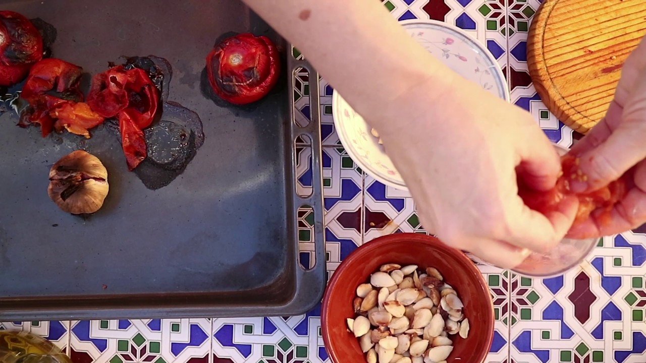 Salsa romesco para pescados