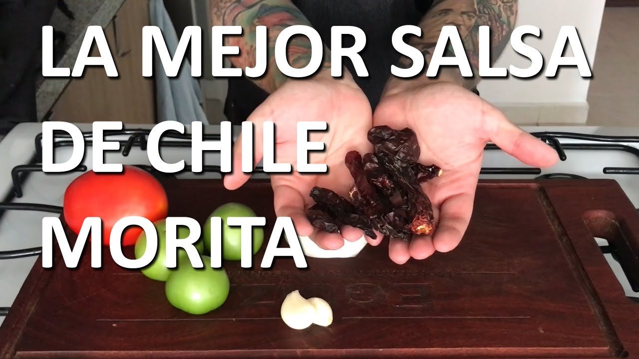 Salsa taquera de chile morita