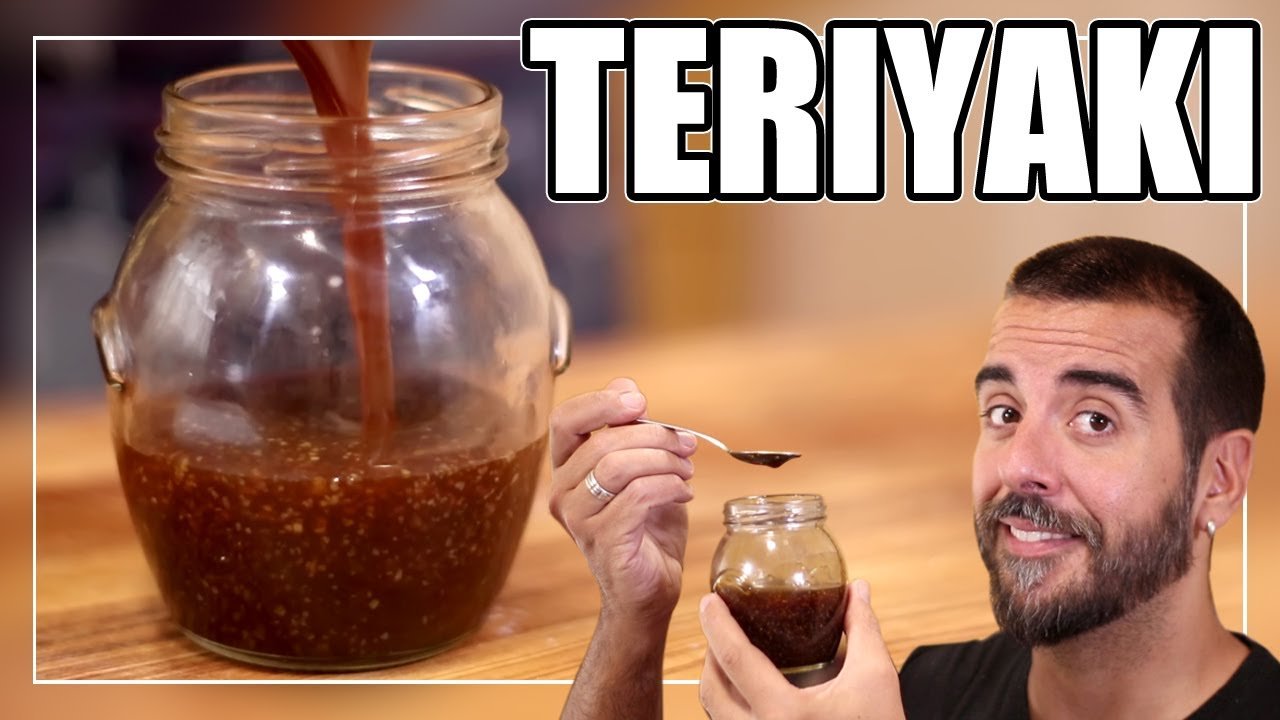 Salsa teriyaki con toques de chile