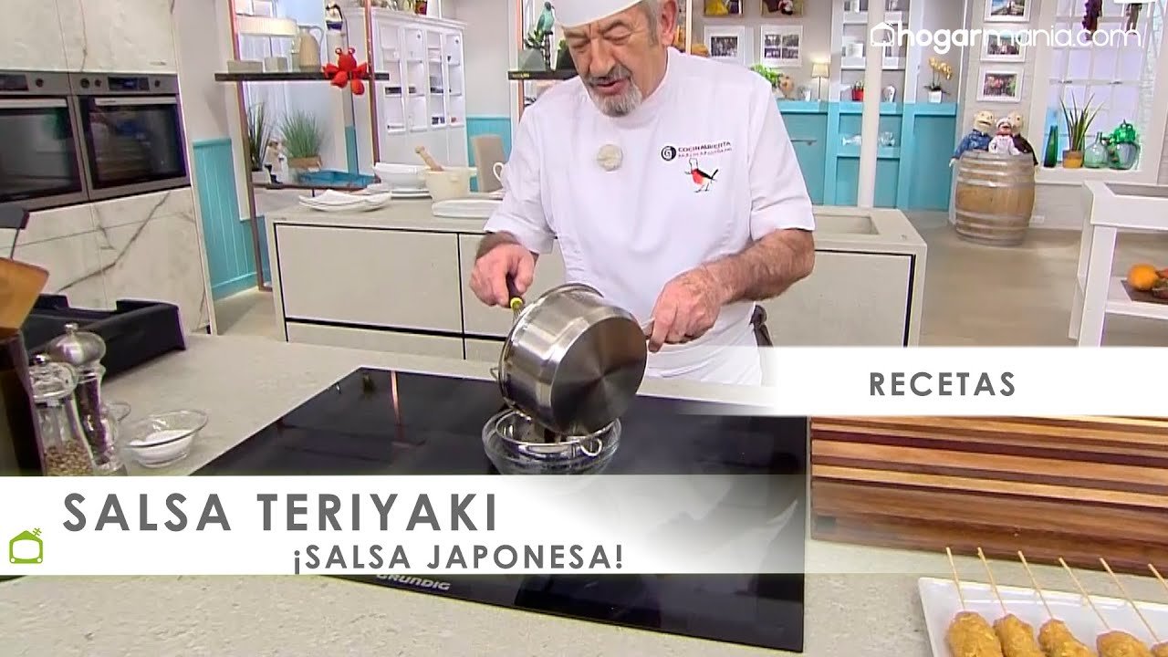 Salsa teriyaki ligera para marinar
