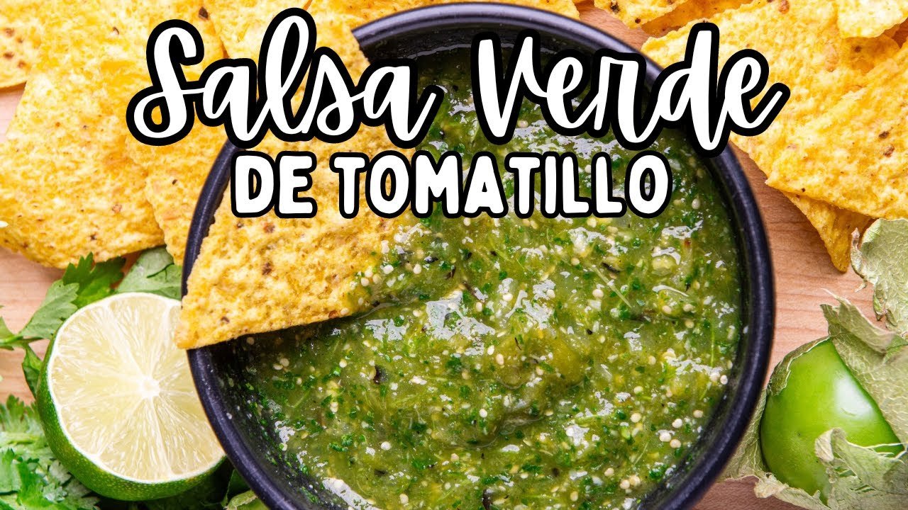 Salsa verde con tomatillo