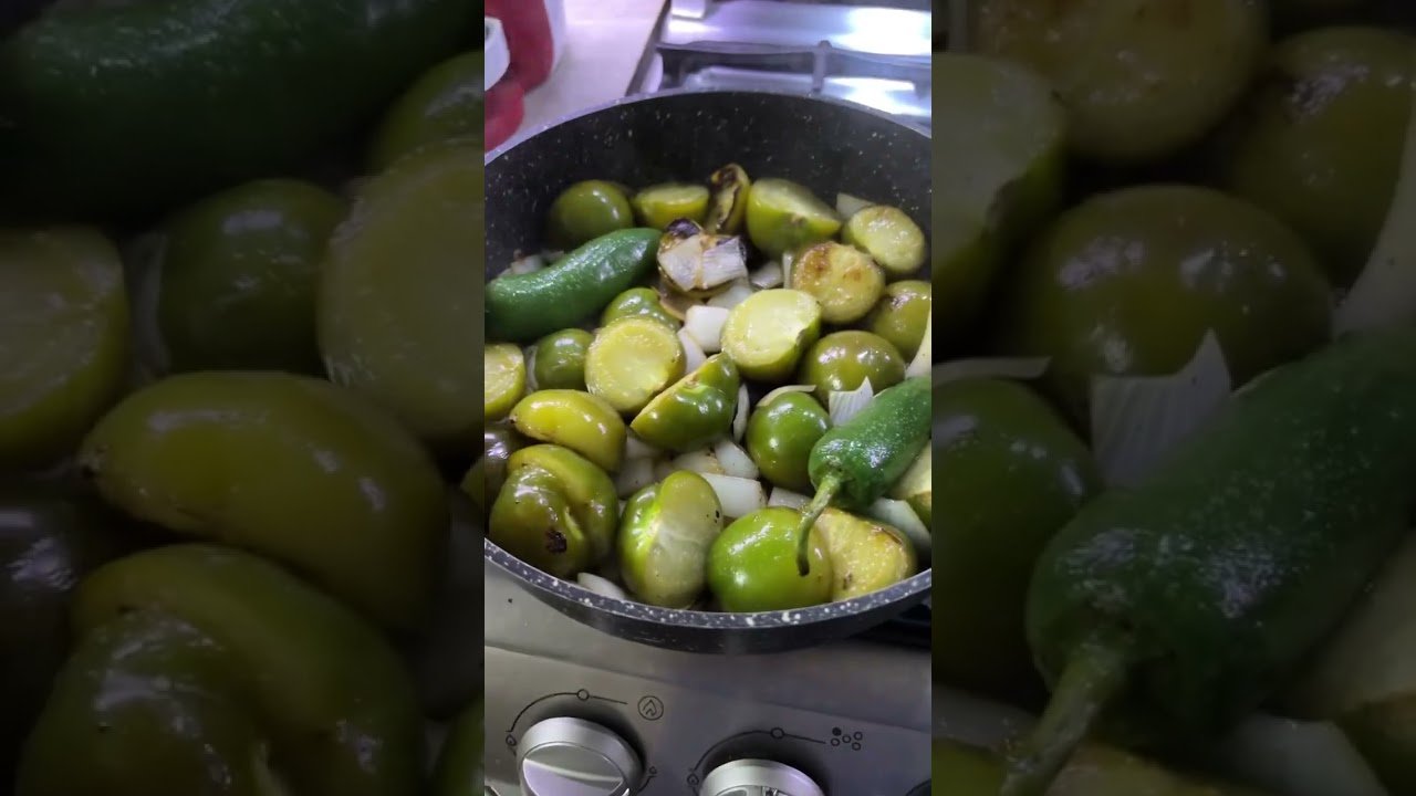 Salsa verde de tomatillo con serrano