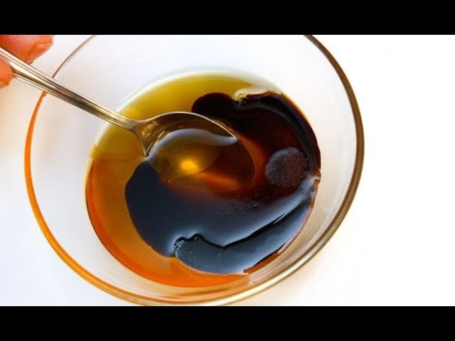 Salsa vinagreta de miel