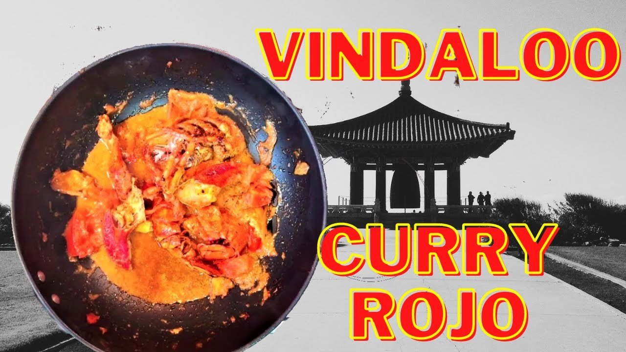 Salsa vindaloo con jengibre fresco