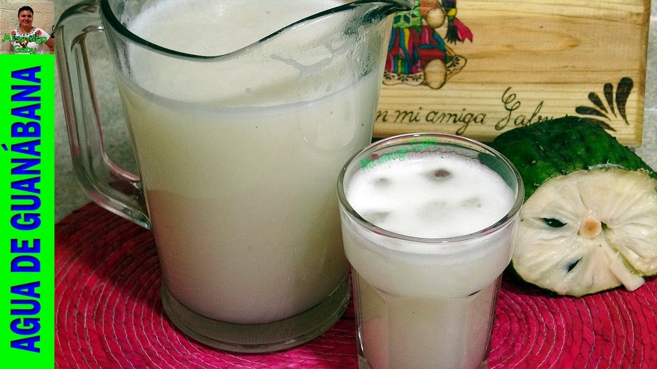 Agua de guanábana