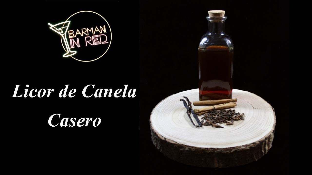 Aguardiente de canela y azúcar