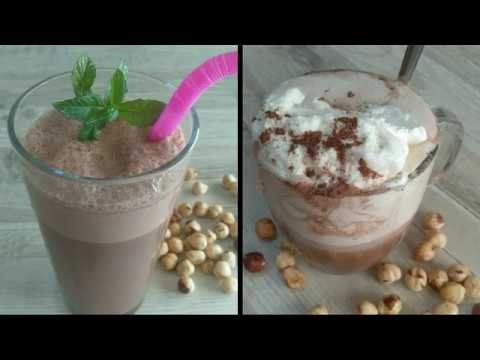 Batido caliente de chocolate