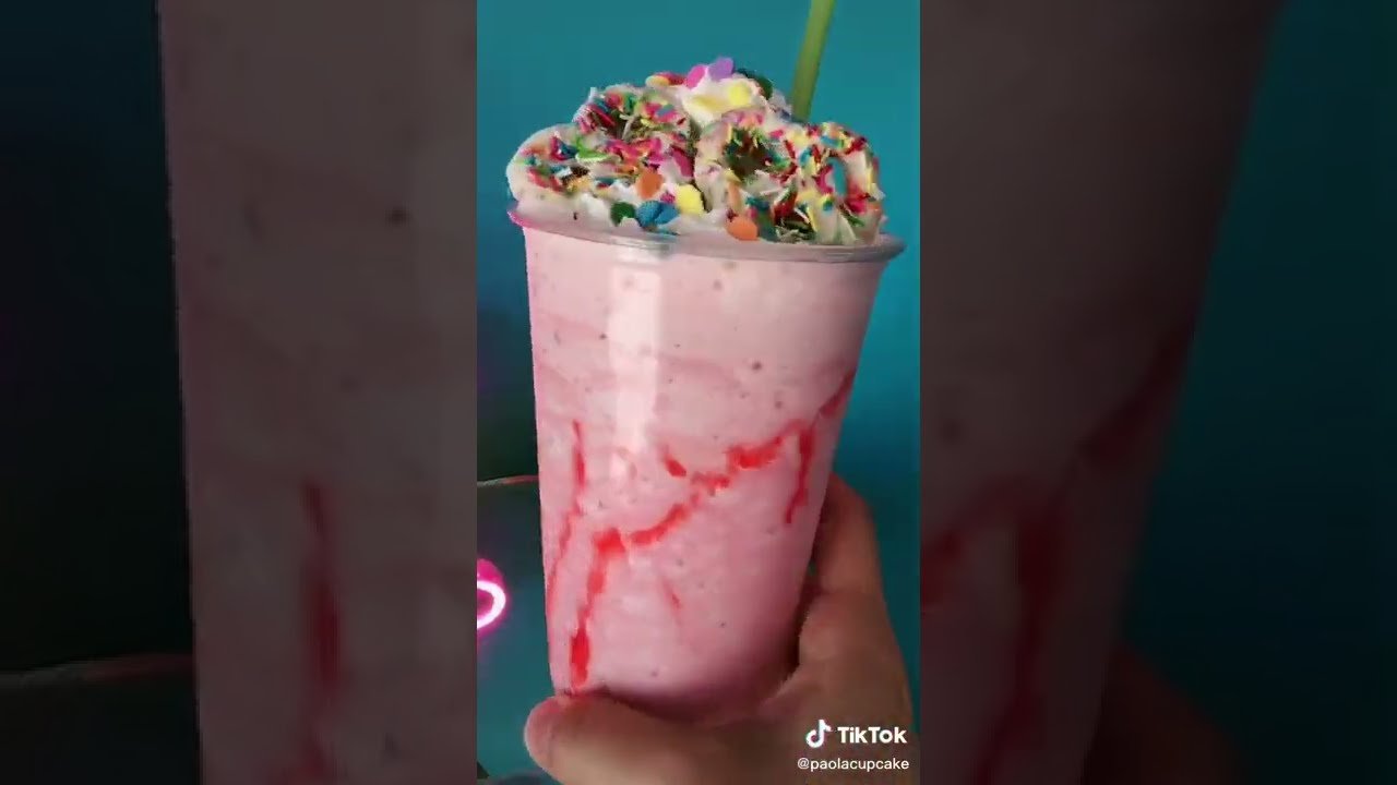 Batido con Nesquik de fresa