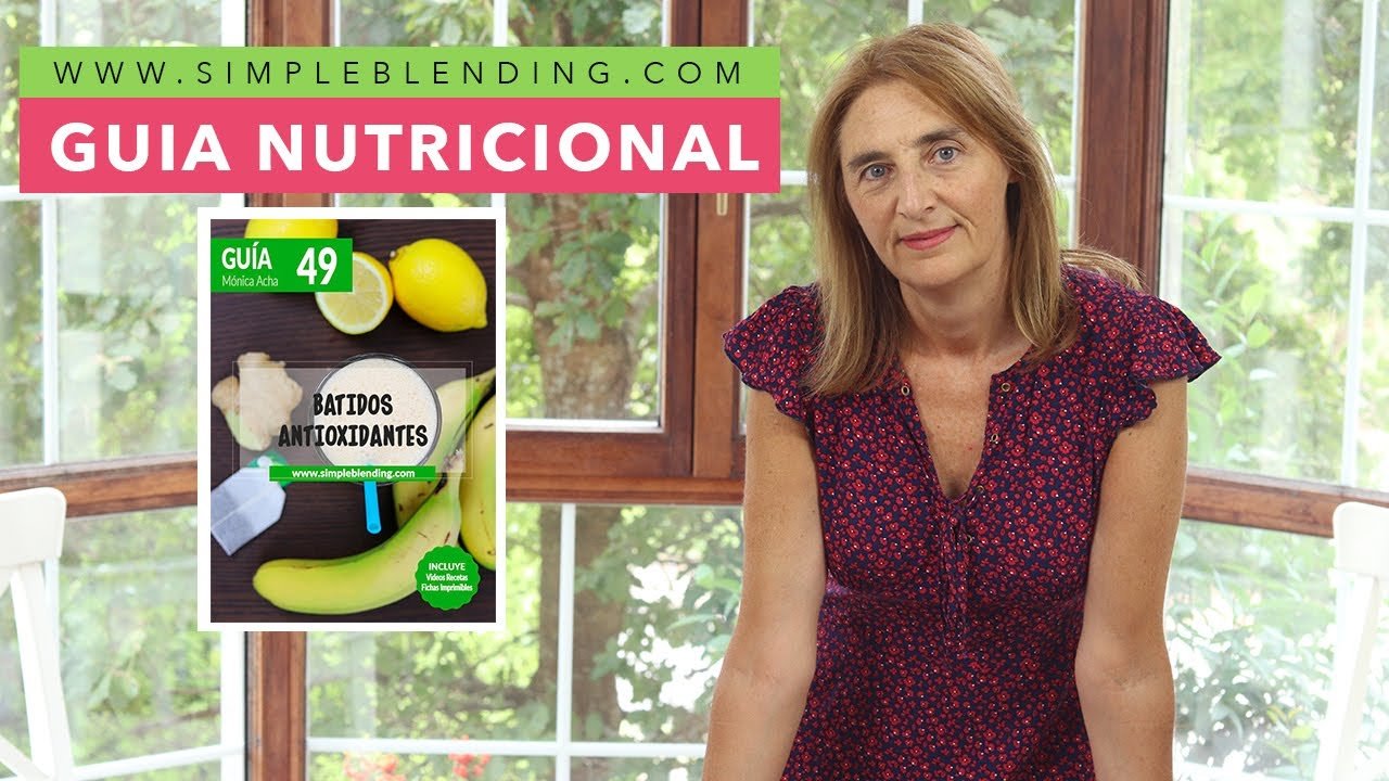 Batido de frutas antioxidante