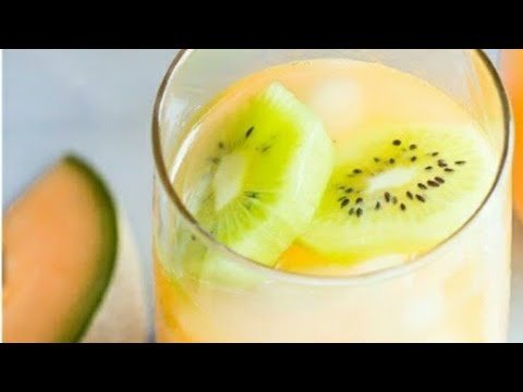 Batido de melón y kiwi para adelgazar