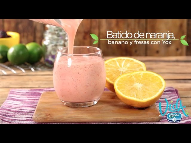 Batido de naranja