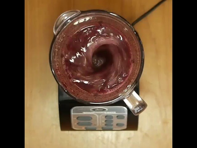 Batido de pepino con arándanos