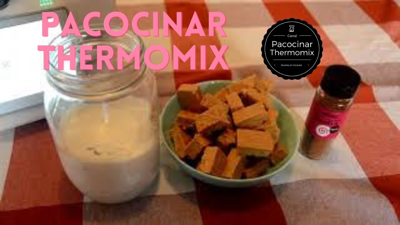 Batido de turrón con Thermomix