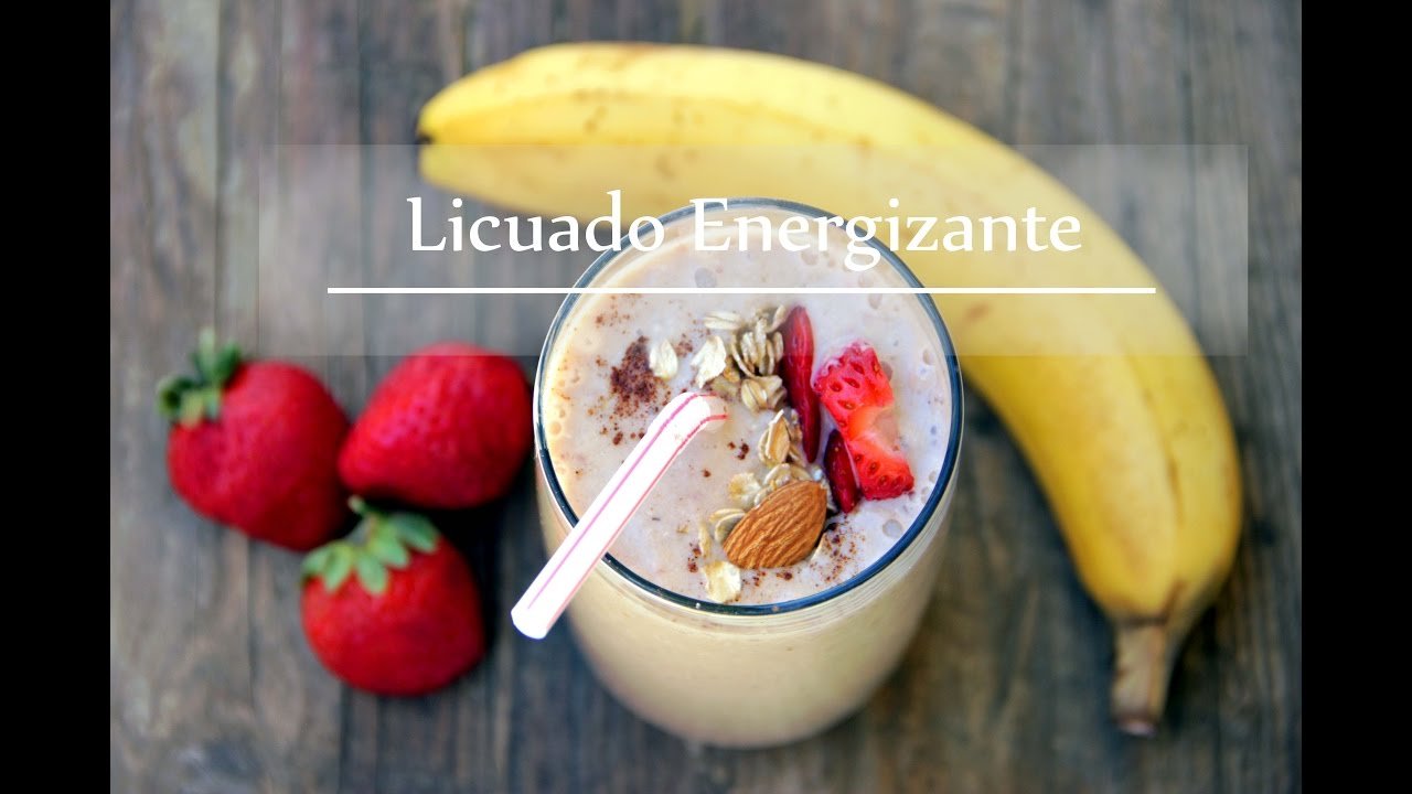 Batido energético con frutas