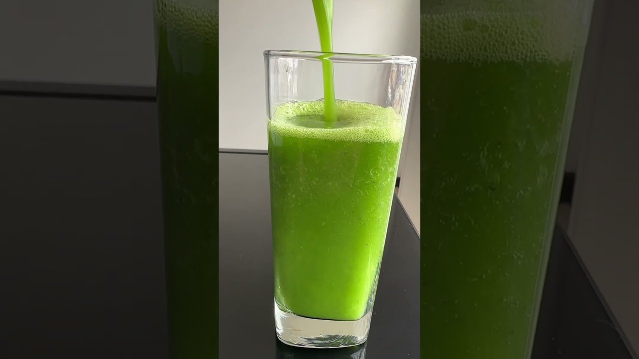 Batido verde para después de entrenar