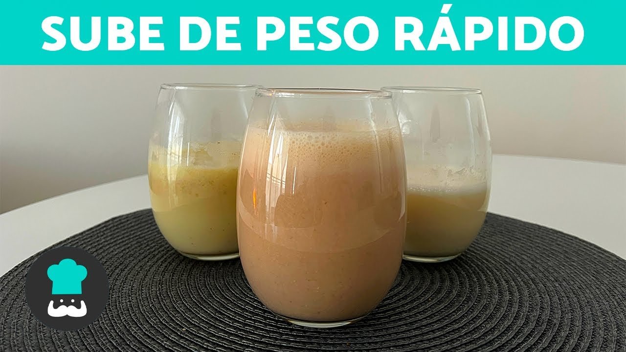 Batidos para subir de peso