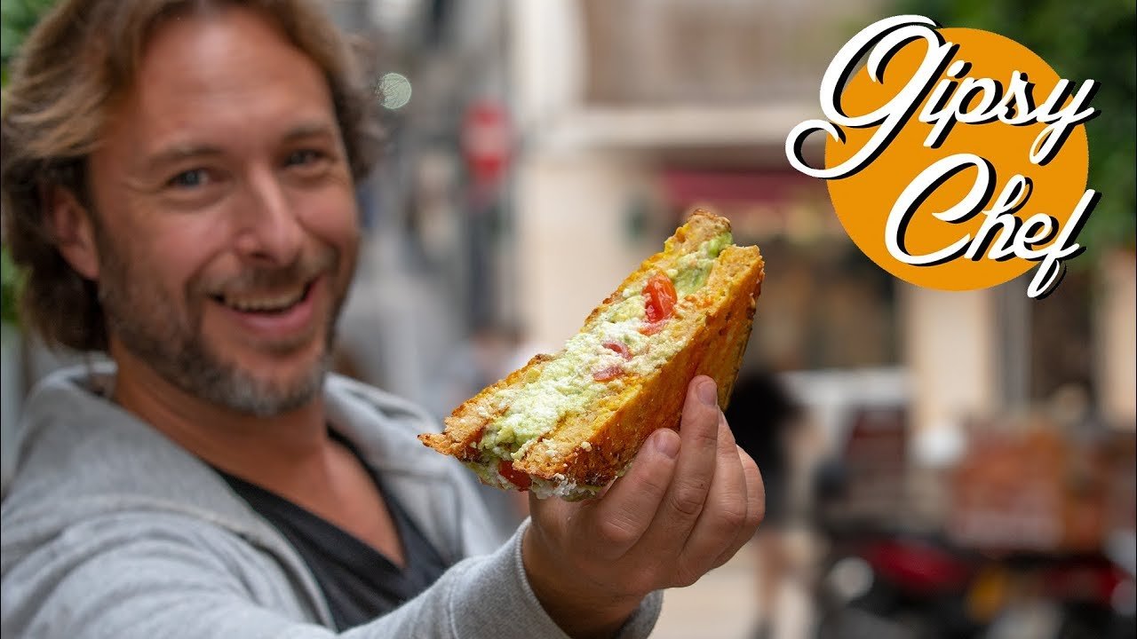 Bocadillo de aguacate