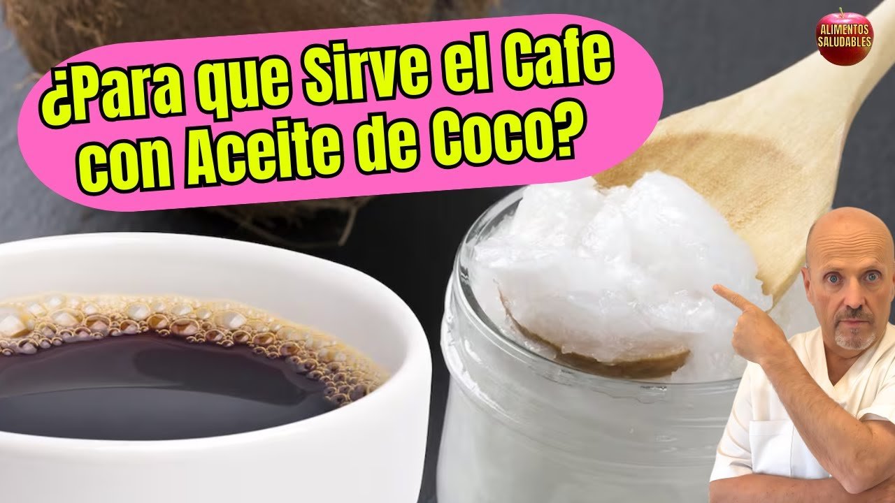 Café con aceite de coco