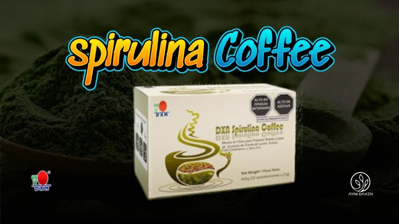 Café con espirulina