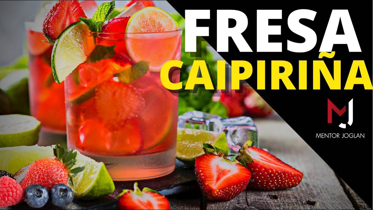 Caipiriña de fresa