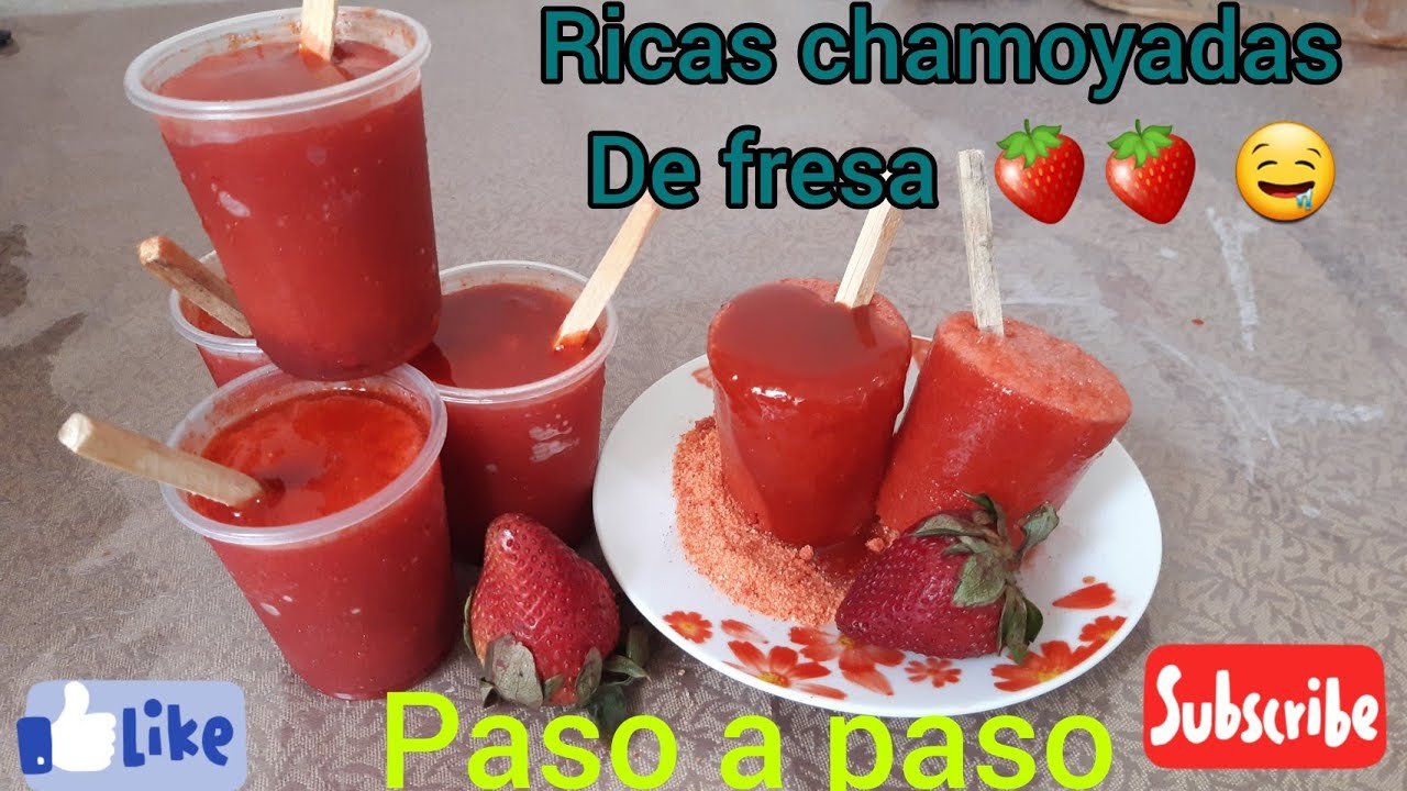 Chamoyada de fresa