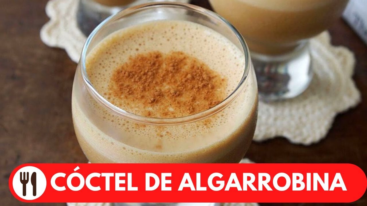 Cóctel de algarrobina