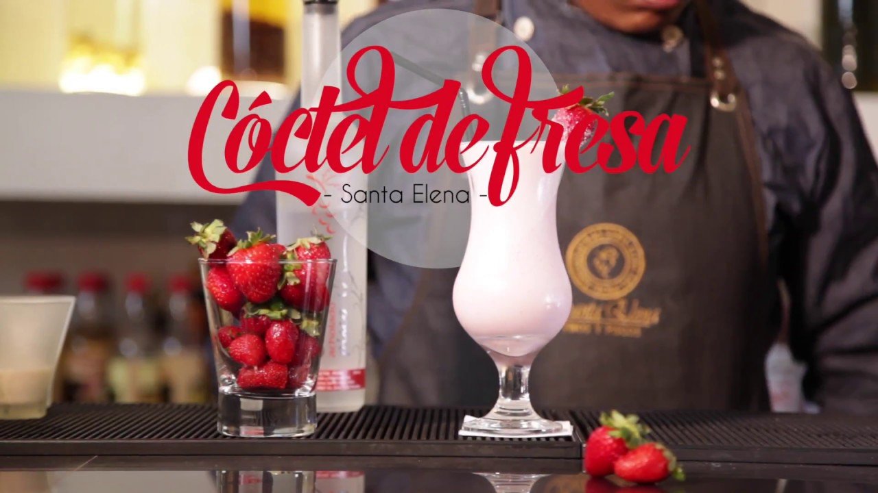 Coctel de fresa