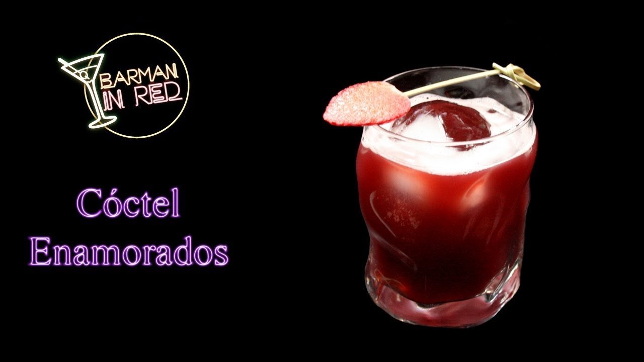 Cóctel rojo para San Valentín