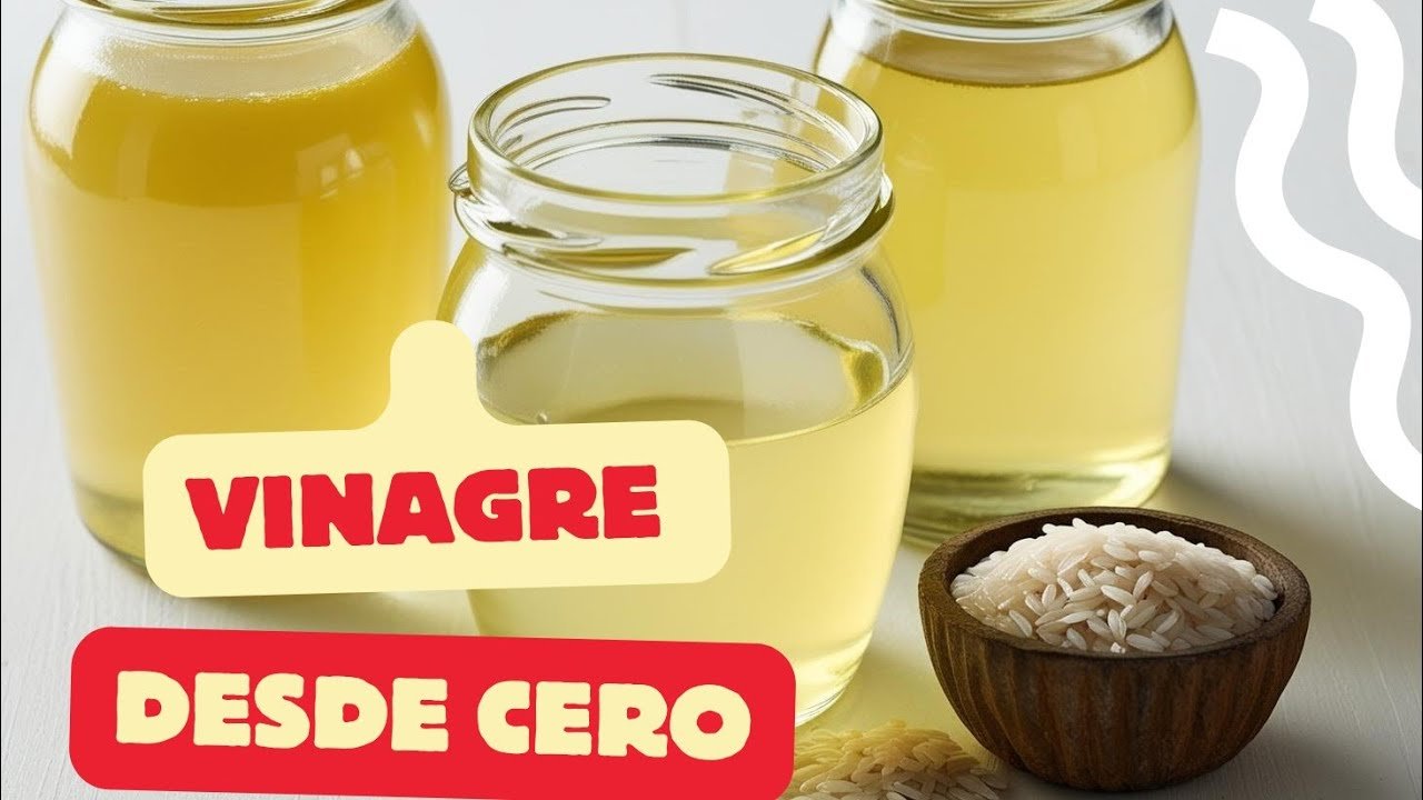 Cómo hacer vinagre de arroz casero