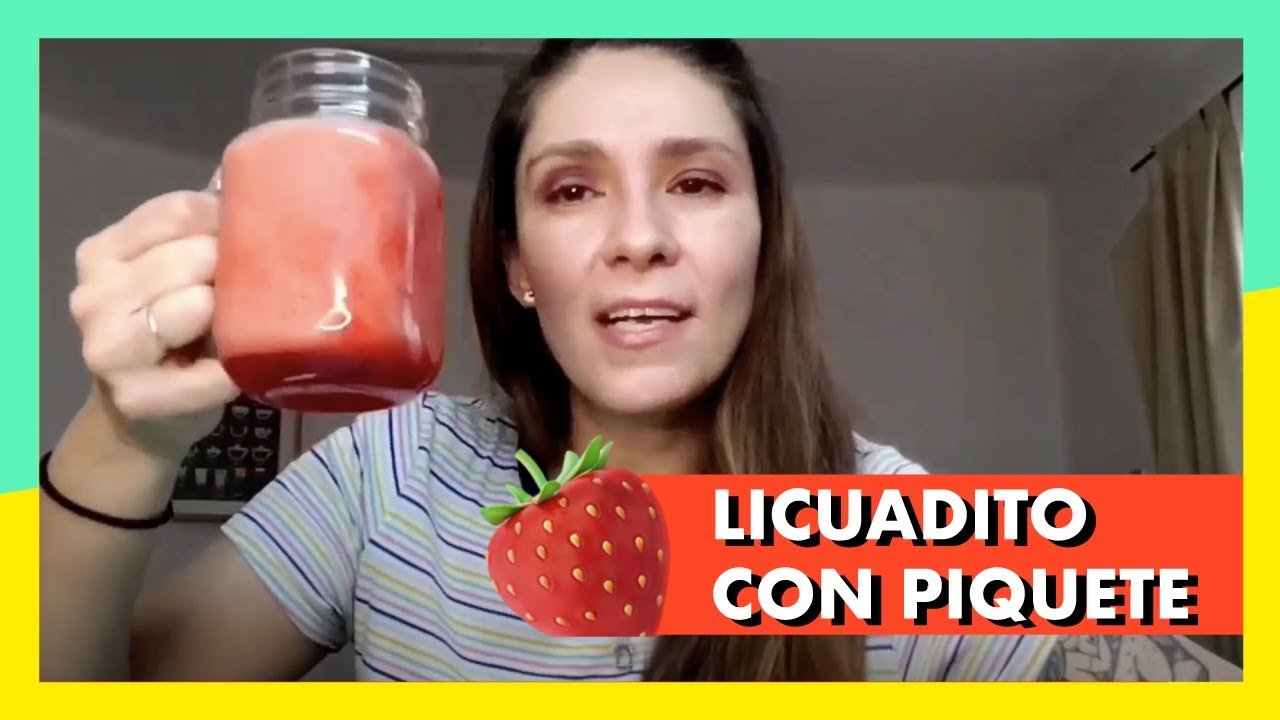 Daiquiri de plátano y fresa