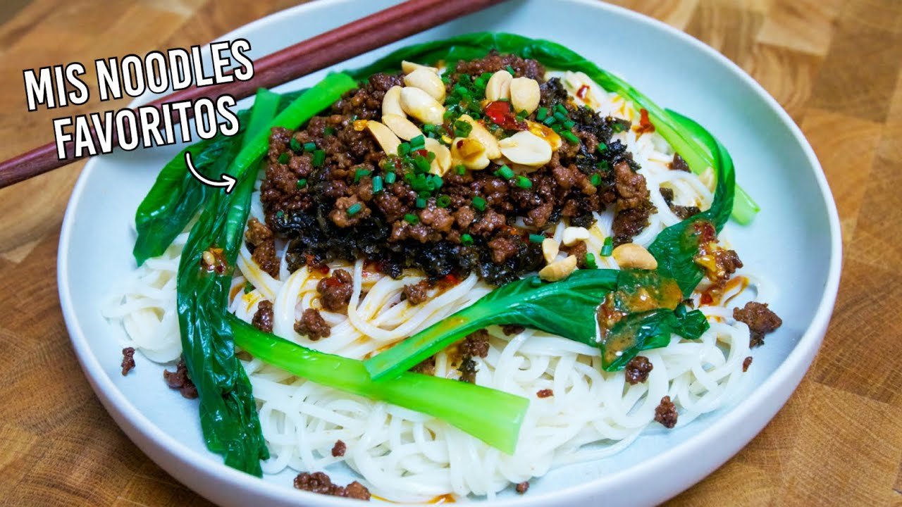 Dan dan noodles rápidos