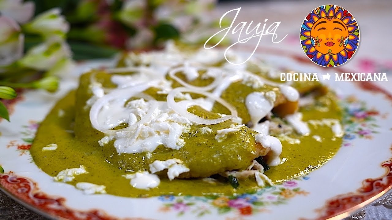 Enchiladas verdes rápidas