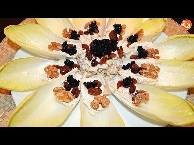 Ensalada de endivias con nueces