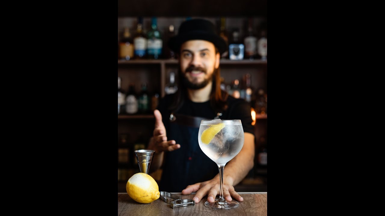 Gin tonic de Tanqueray