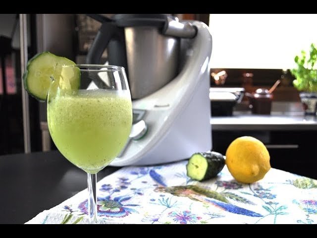 Granizado de pepino y limón