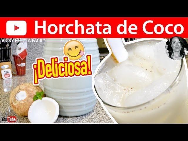 Horchata de coco