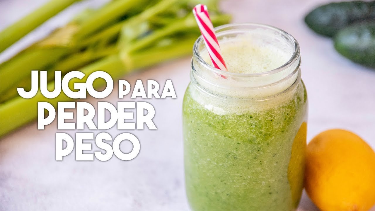 Jugo de apio y pepino