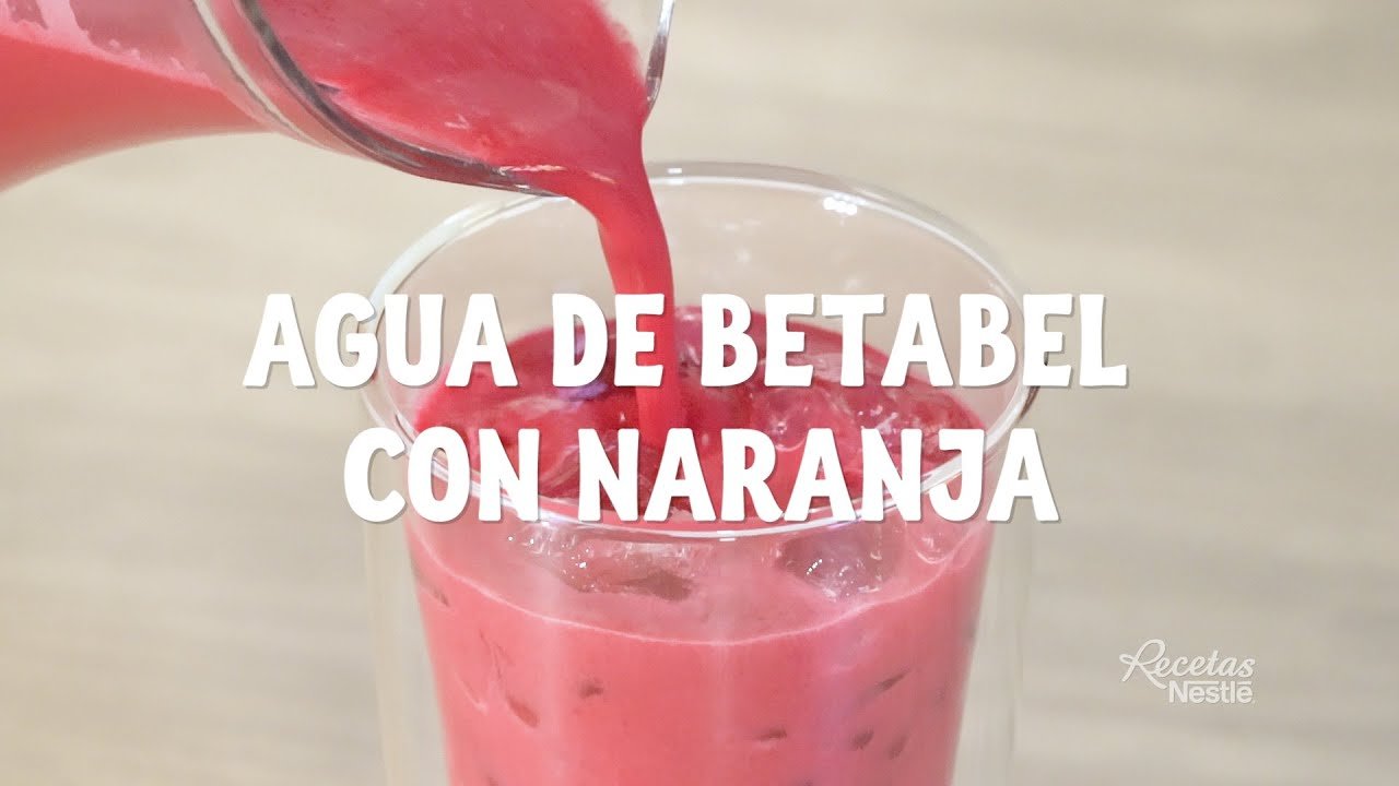 Jugo de betabel con naranja