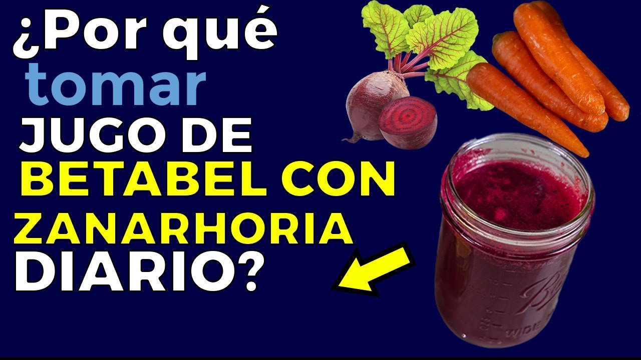 Jugo de betabel con zanahoria