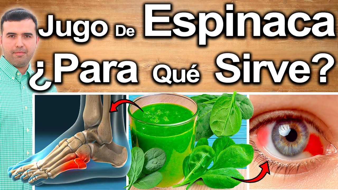 Jugo de espinaca: para qué sirve y beneficios