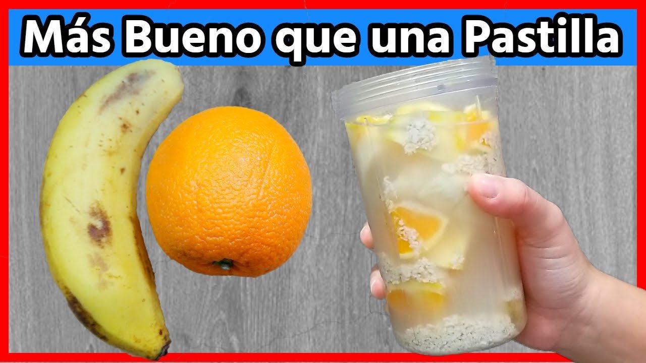 Jugo de naranja y cambur (banana)