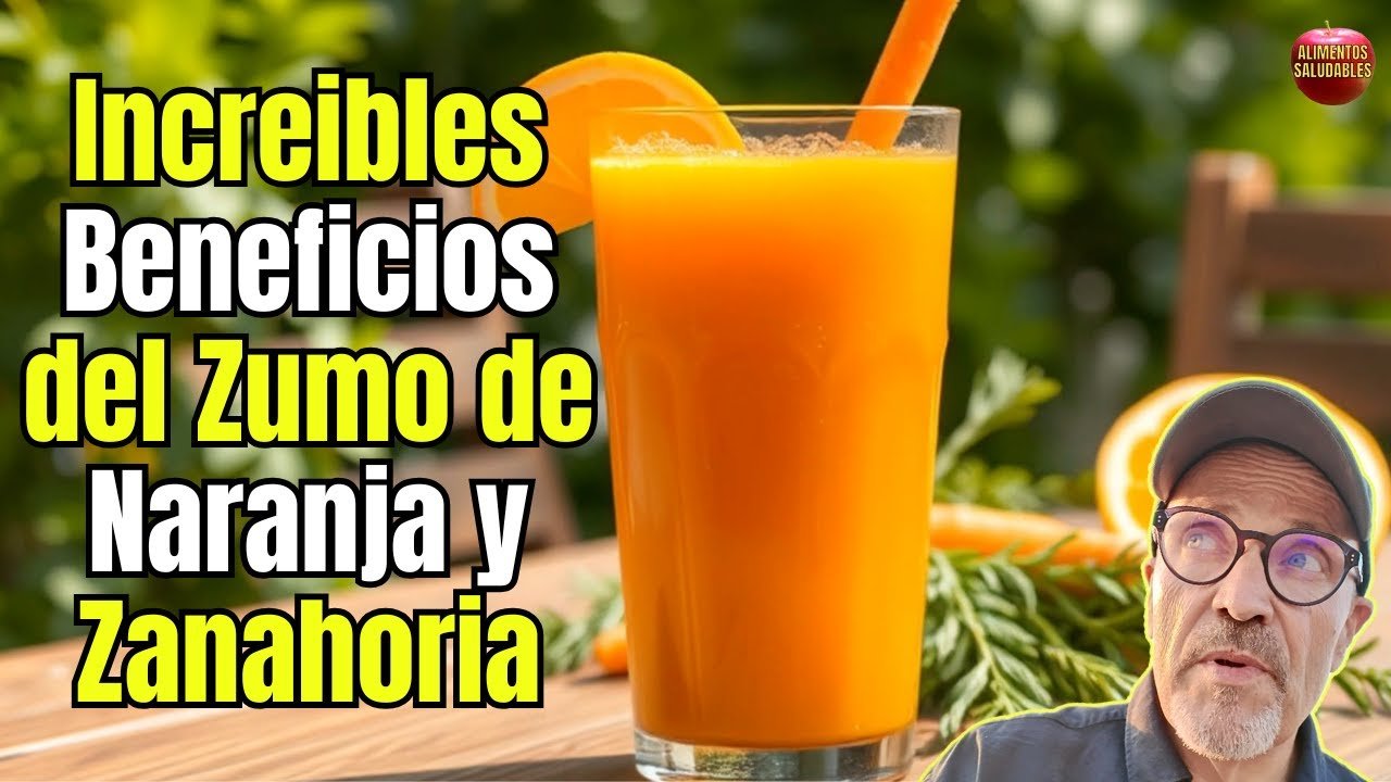 Jugo de zanahoria con naranja para embarazadas