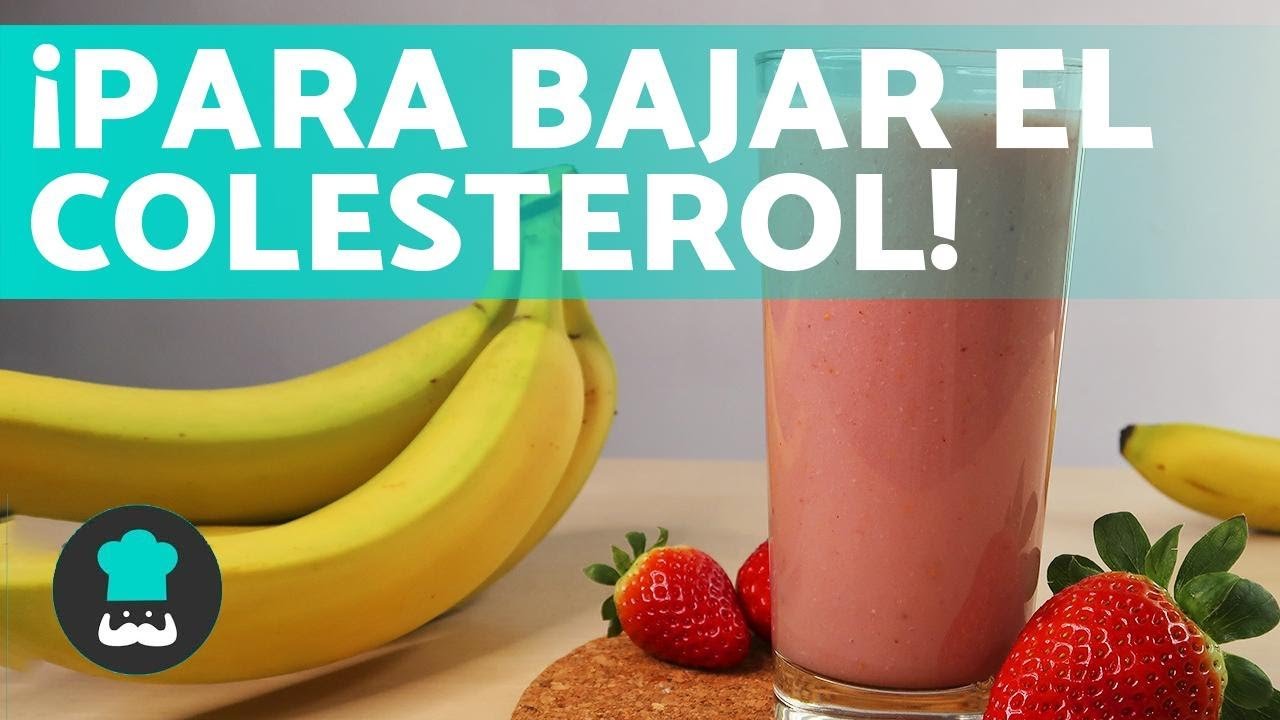 Jugo para bajar el colesterol