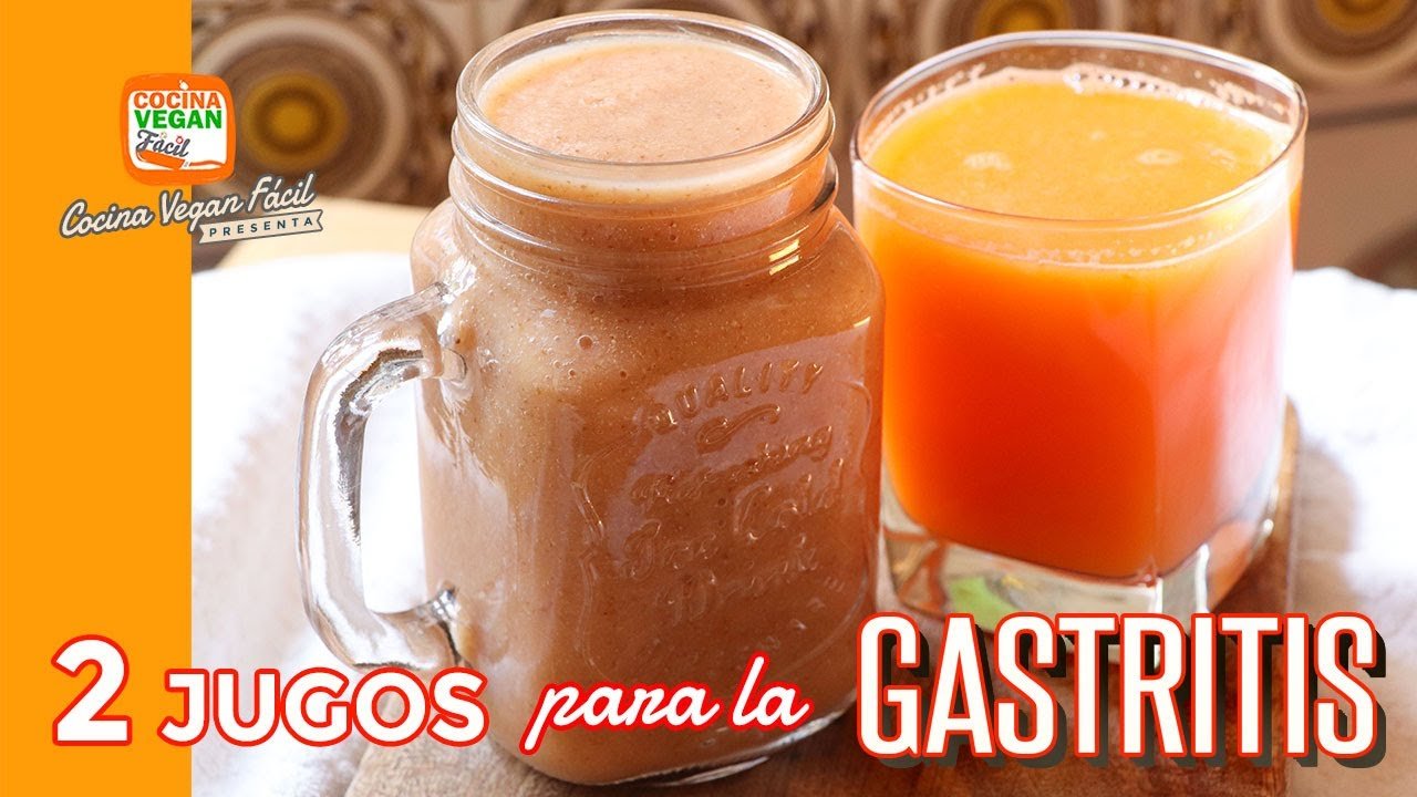 Jugos para la gastritis
