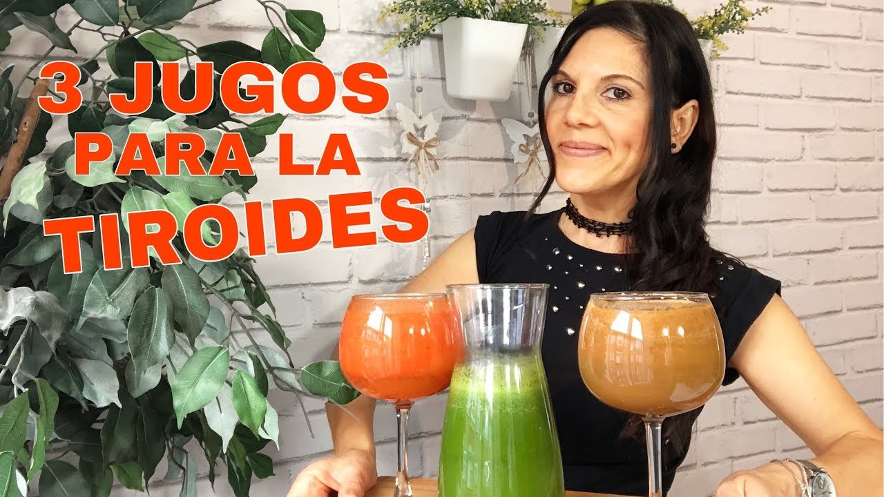 Jugos para la tiroides