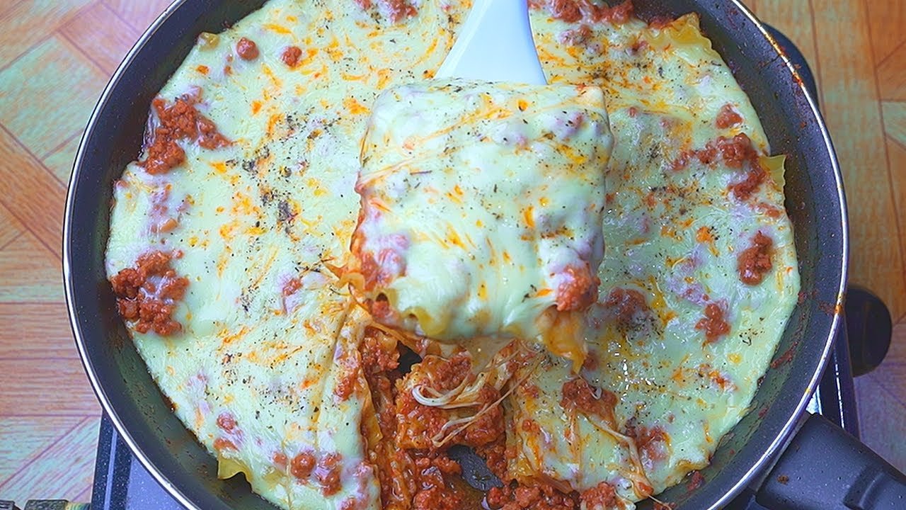 Lasagna de sartén rápida